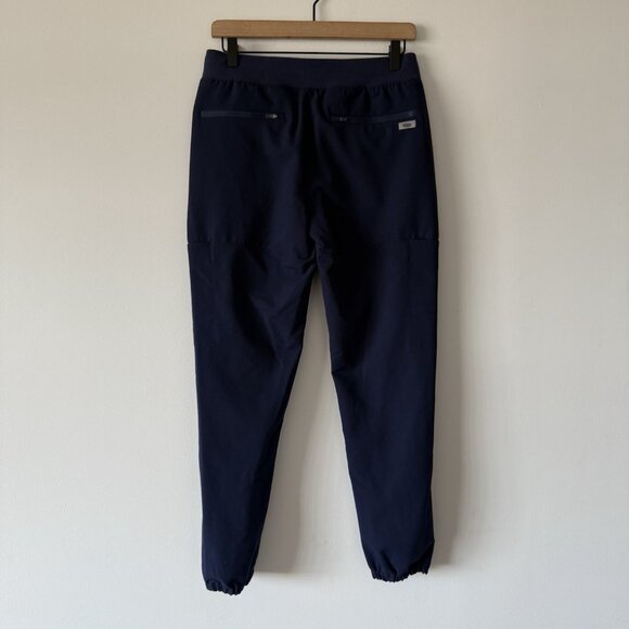 Womens FIGS Technical Collection Navy Blue Polyester Blend Scrub Pants Size S - Picture 16 of 16